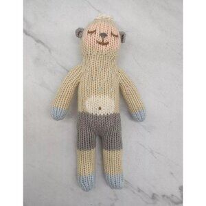 Blabla Knit Doll Sleeping Plush Stuffed Friend 8 Inch Made In Peru